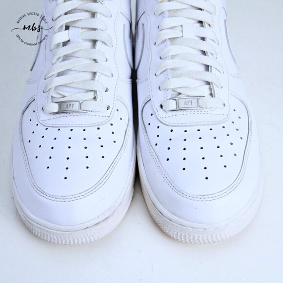 Nike‎ Air Force 1 Low \'07 Leather White Men 11.5